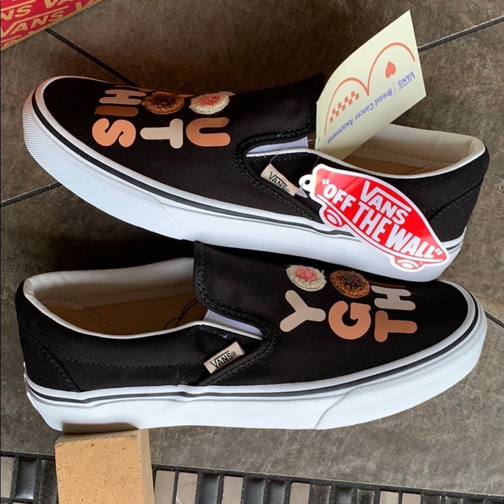 VANS CLASSIC SLIP ON (Breast Cancer) Ugfthstrwt wm - Picture 10 of 16